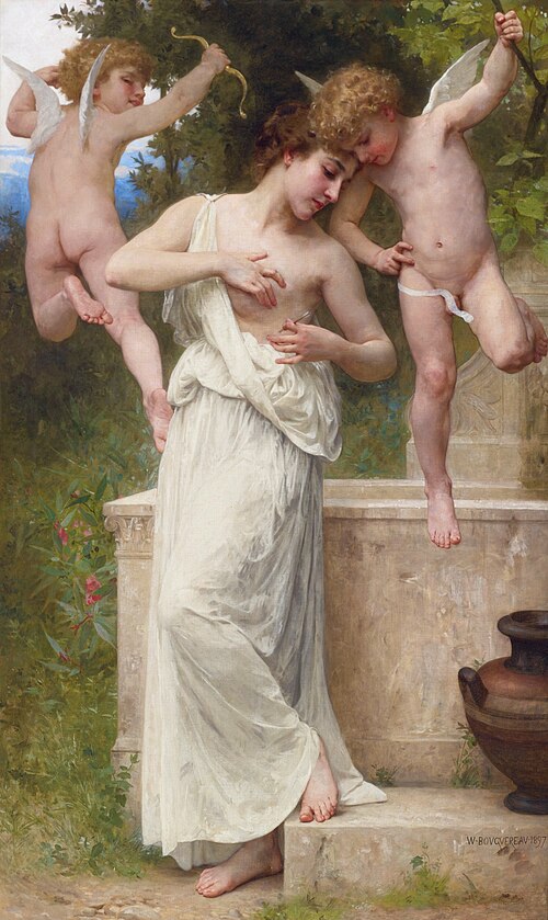 Blessures d'amour, 1897, William Bouguereau