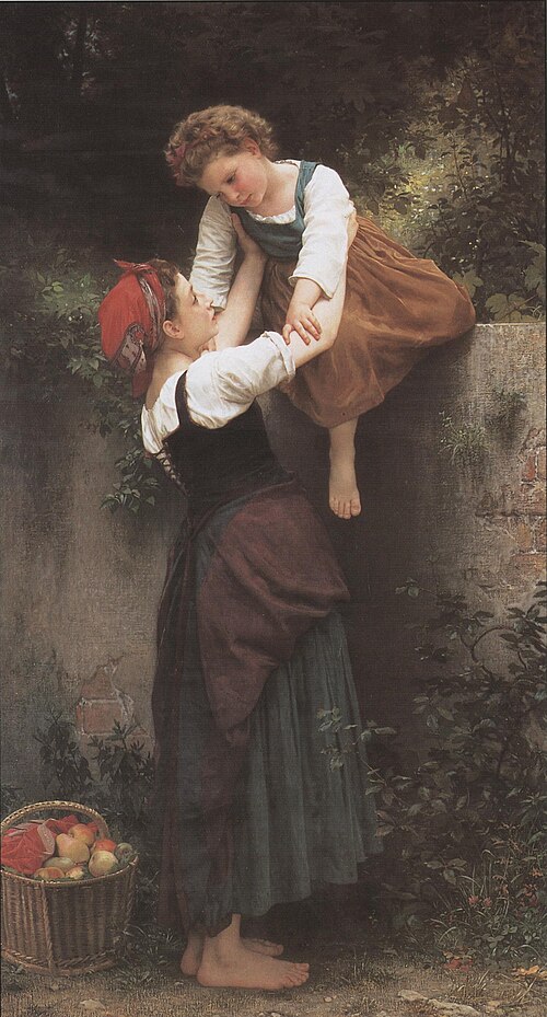 Petites Maraudeuses, 1872, William Bouguereau
