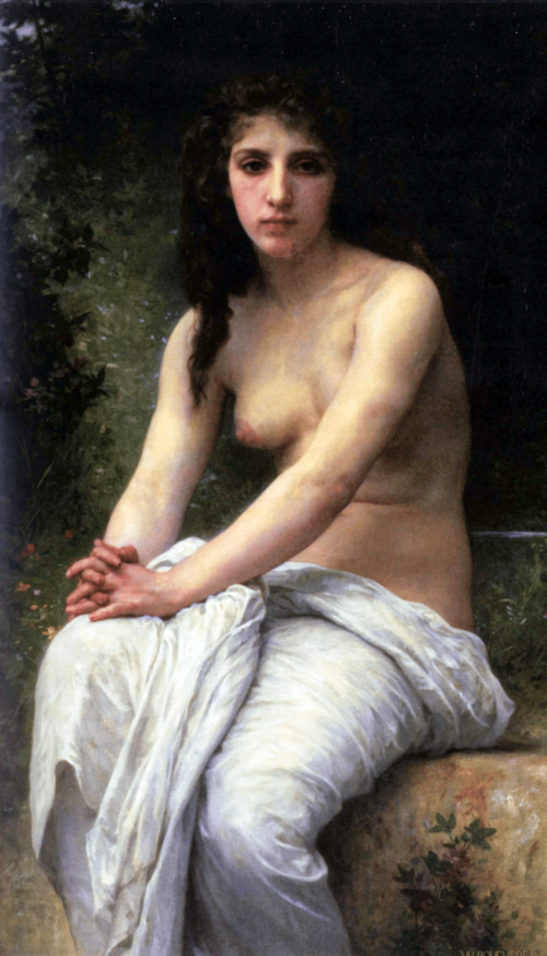 Réflexion, 1898, William Bouguereau