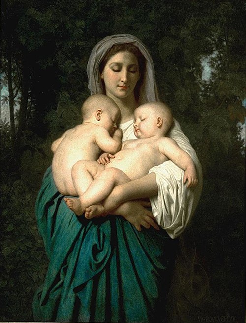 La Charité, 1859, William Bouguereau