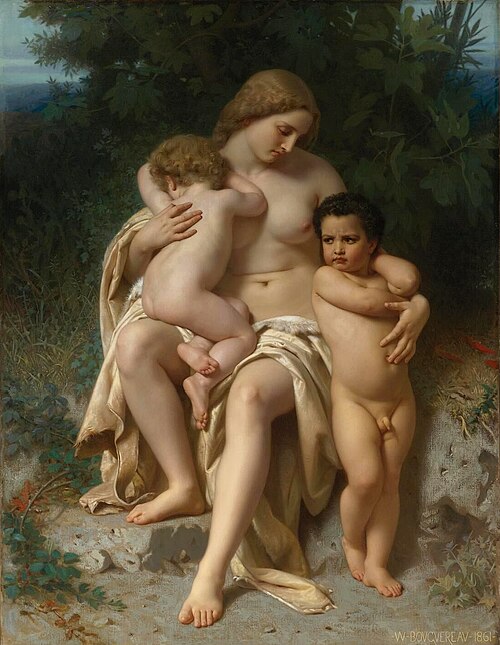 Première discorde, 1861, William Bouguereau