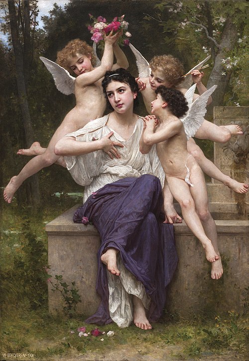 Rêve de printemps, 1901, William Bouguereau