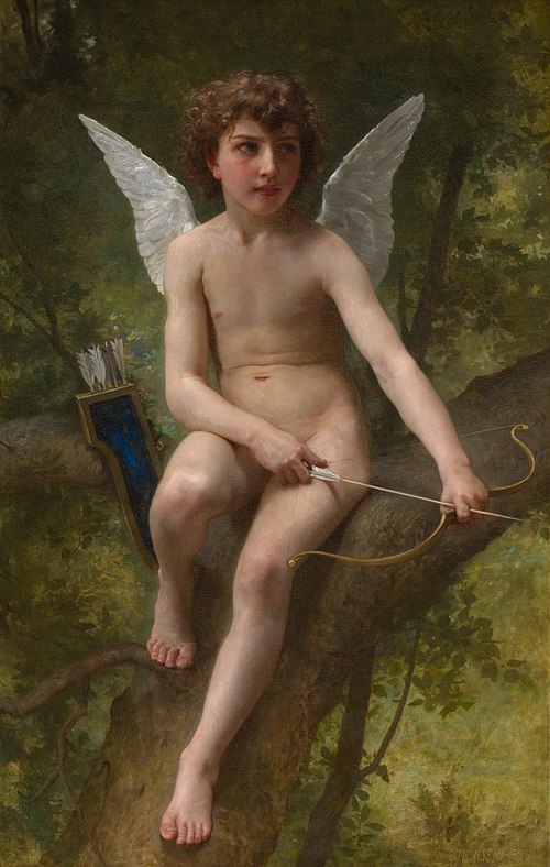 Aux aguets, 1896, William Bouguereau