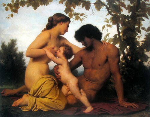 L'Âge d'Or, 1863, William Bouguereau