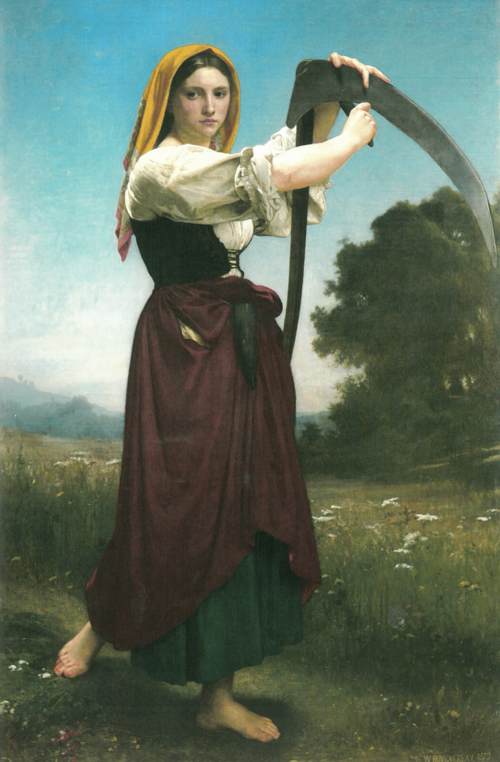 Faucheuse, 1872, William Bouguereau