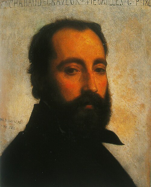 Portrait de Félix Chabaud, 1852, William Bouguereau