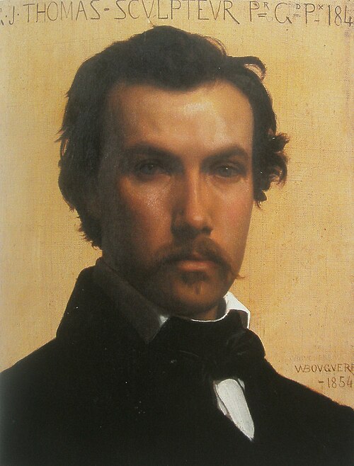 Portrait de Gabriel-Jules Thomas, 1854, William Bouguereau