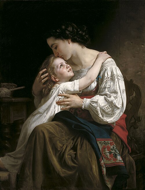 Le lever, 1865, William Bouguereau