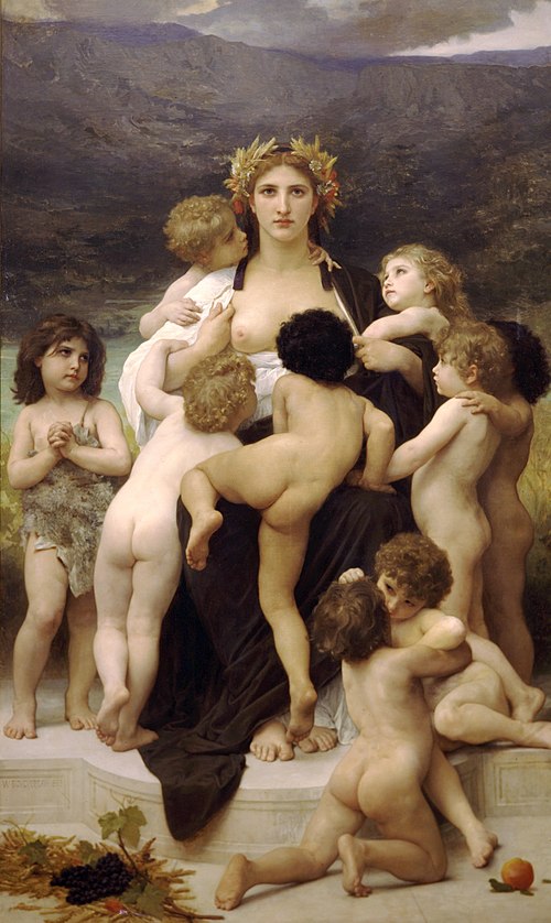 L'Âme parentale, 1883, William Bouguereau