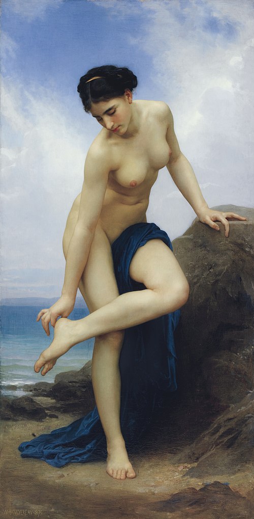 Après le Bain, 1875, William Bouguereau