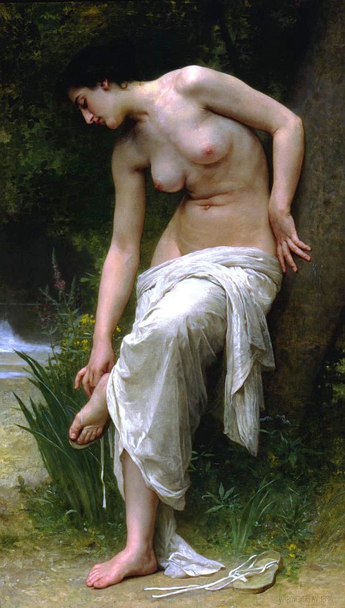 Après le Bain, 1894, William Bouguereau
