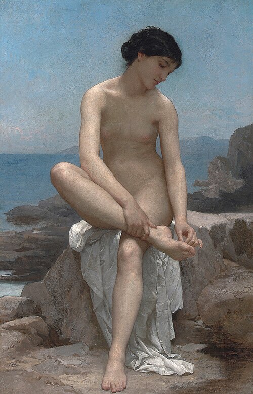 Baigneuse, 1879, William Bouguereau