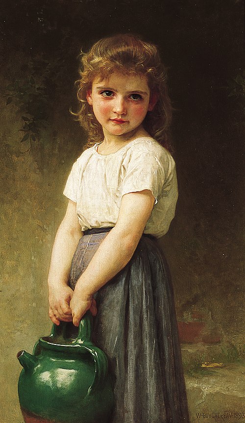 Allant à la fontaine, 1893, William Bouguereau