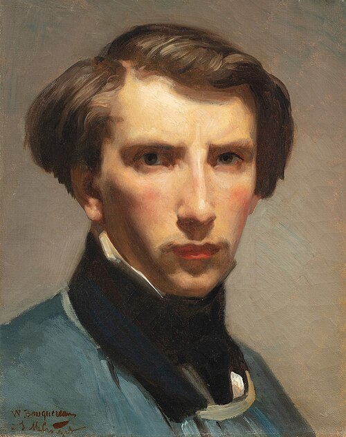 Autoportrait, 1853, William Bouguereau