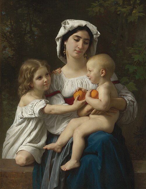 Les Oranges, 1865, William Bouguereau