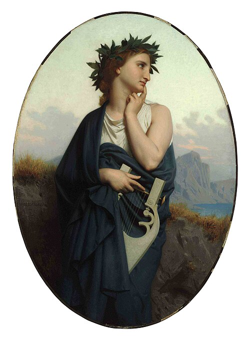 La Muse (Philomèle), 1861, William Bouguereau