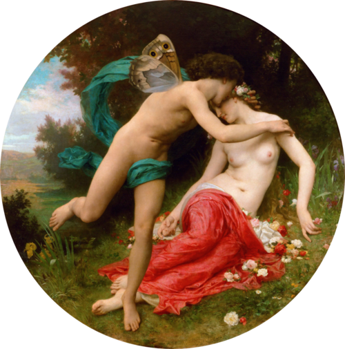 Flore et Zéphyr, 1875, William Bouguereau