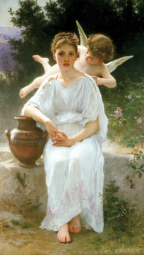 Les Murmures de l'Amour, 1889, William Bouguereau