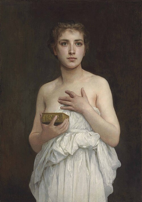 Pandore, 1890, William Bouguereau