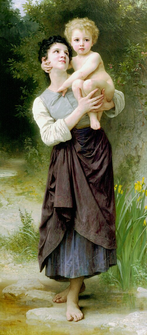 Frère et sœur, 1887, William Bouguereau