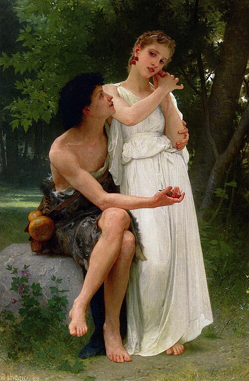 Les premiers bijoux, 1891, William Bouguereau