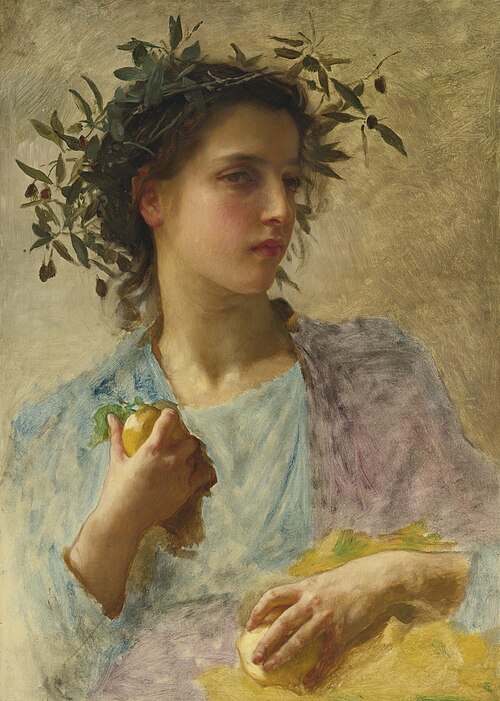 Sommer, 1880, William Bouguereau