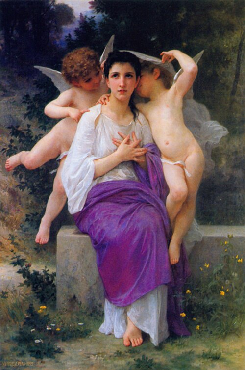 L'Eveil du Coeur, 1892, William Bouguereau