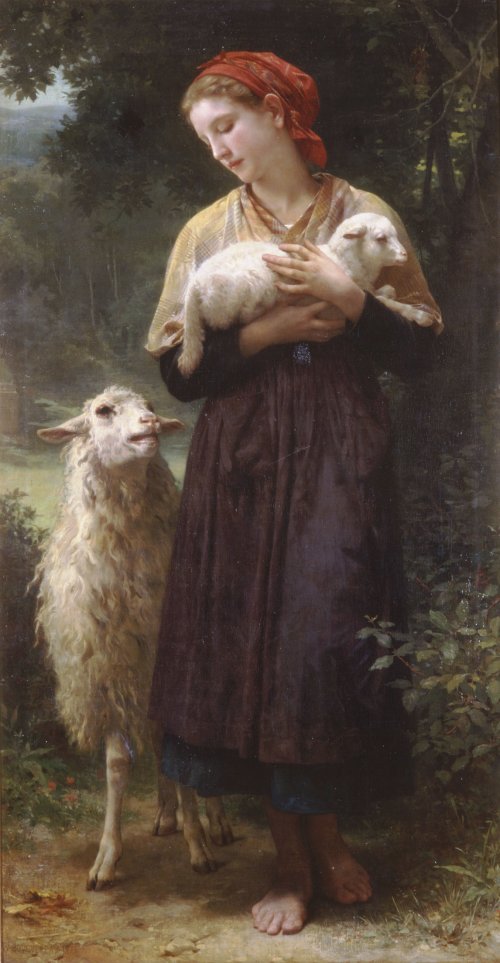 La bergère, 1873, William Bouguereau
