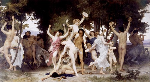 La jeunesse de Bacchus, 1884, William Bouguereau