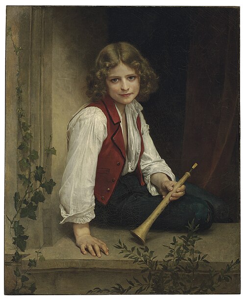 Pifferaro, 1870, William Bouguereau