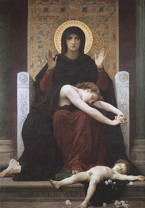 Vierge consolatrice, 1877, William Bouguereau