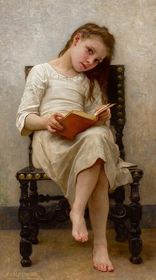 Le livre de prix, 1901, William Bouguereau