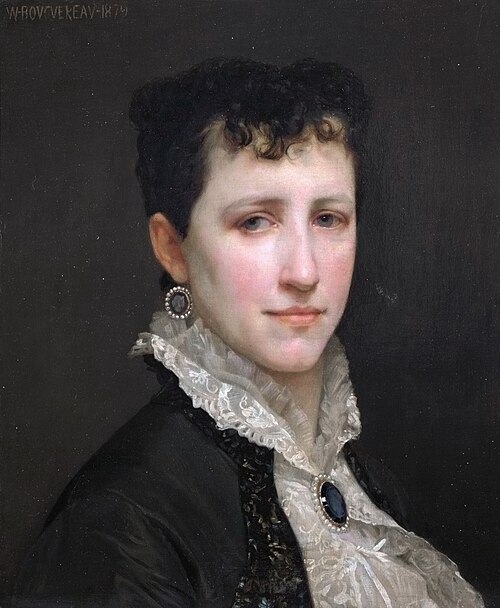 Portrait de Mademoiselle Elizabeth Gardner, 1879, William Bouguereau