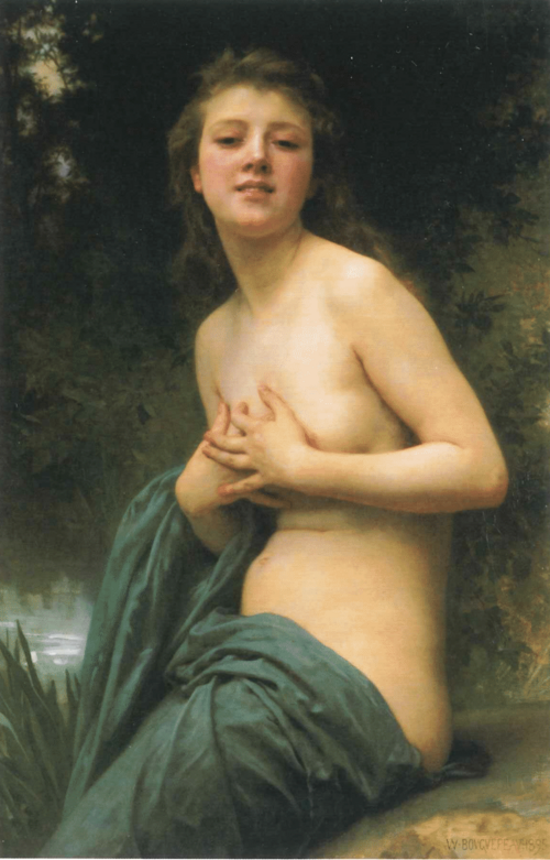 La brise du printemps, 1895, William Bouguereau