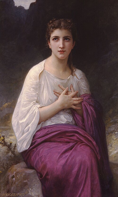 Psyché, 1892, William Bouguereau