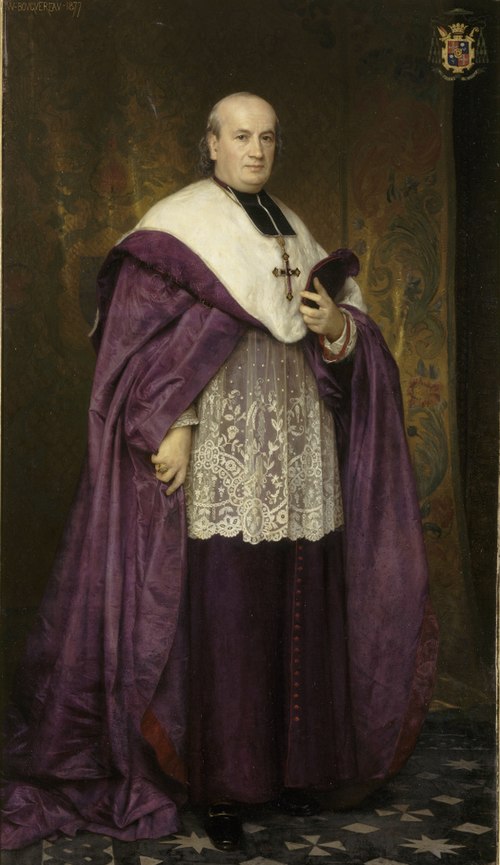 Monseigneur Léon-Benoît-Charles Thomas, 1877, William Bouguereau