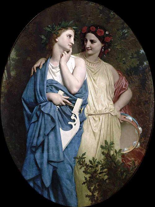 Philomèle et Progné, 1861, William Bouguereau