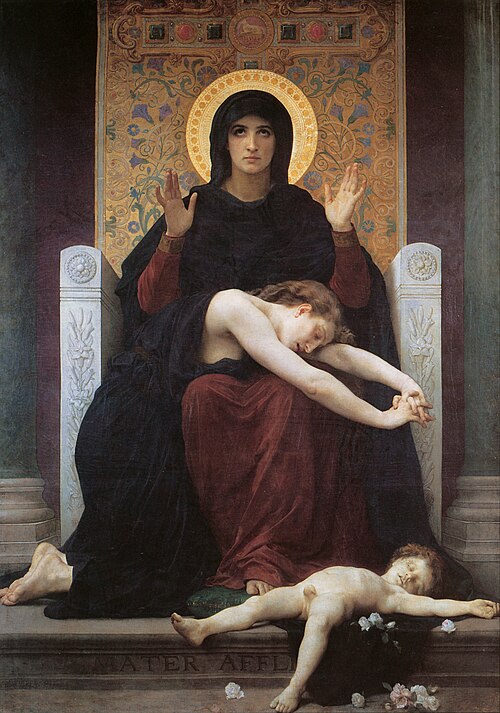 Vierge consolatrice, 1877, William Bouguereau