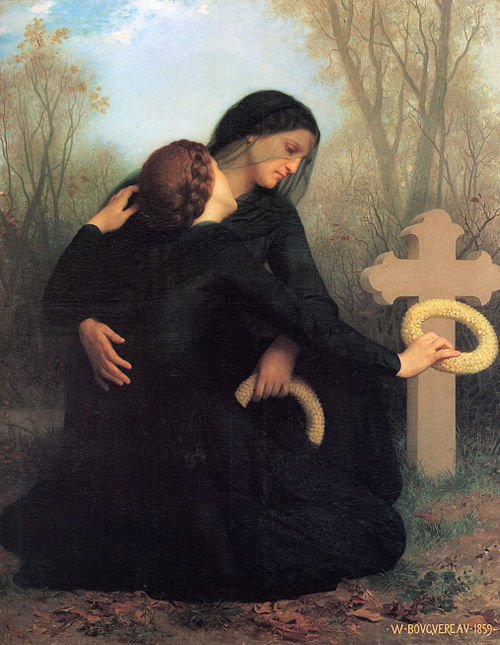 Le Jour des morts, 1859, William Bouguereau
