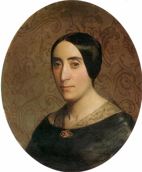 Portrait d'Amélina Dufaud, épouse Bouguereau, tante de l'artiste, 1850, William Bouguereau
