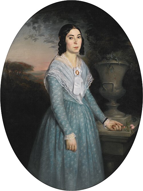 Portrait de Marie-Célina Brieu, 1846, William Bouguereau