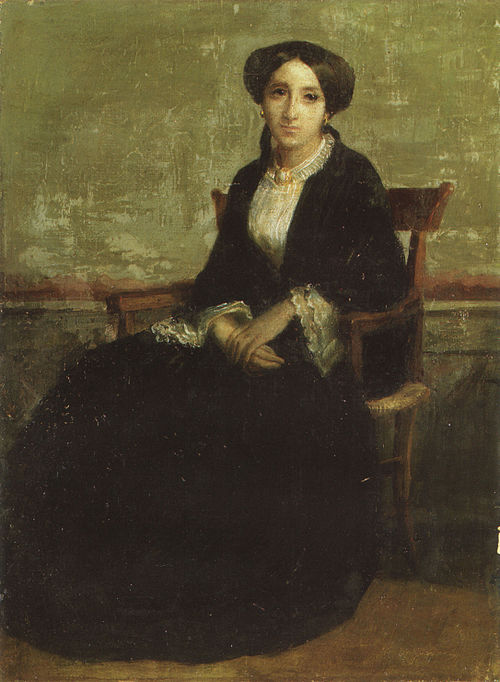 Portrait de Céline Bouguereau, cousine de l'artiste, 1850, William Bouguereau