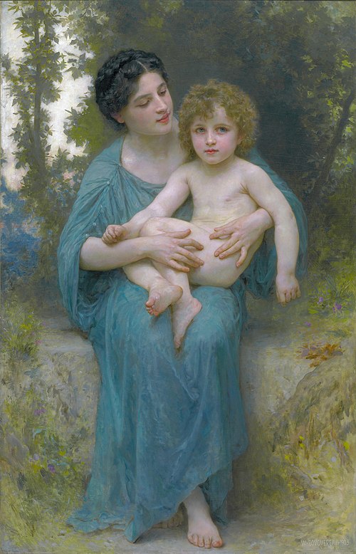 Le jeune frère, 1902, William Bouguereau