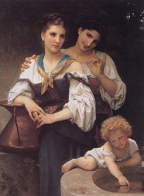 Le Secret, 1876, William Bouguereau