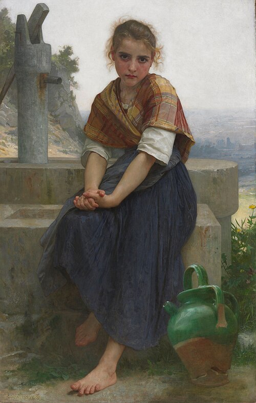 La Cruche cassée, 1891, William Bouguereau
