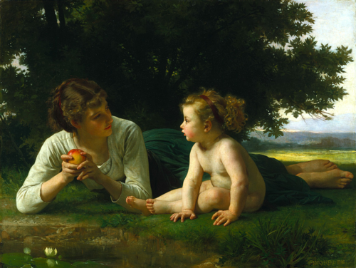La Tentation, 1880, William Bouguereau