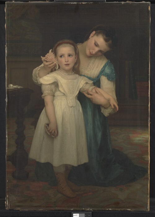 Le Coquillage, 1871, William Bouguereau