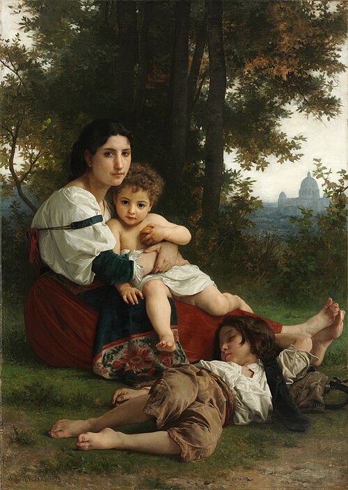 Le Repos, 1879, William Bouguereau