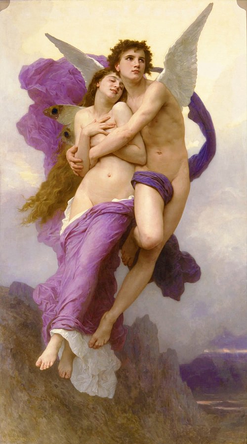 Le Ravissement de Psyché, 1895, William Bouguereau