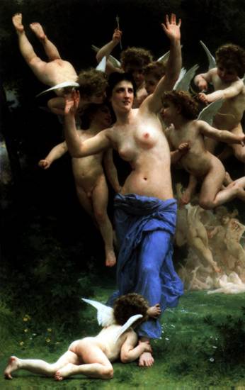 Le guêpier, 1892, William Bouguereau